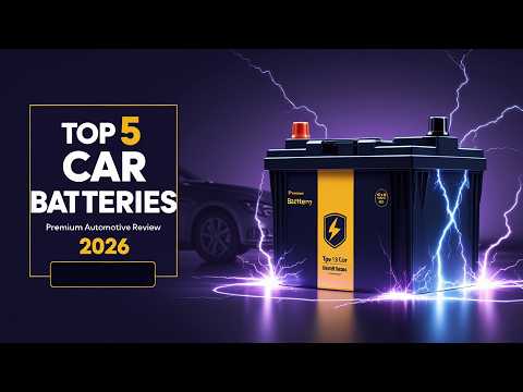 Top 5 Best Car Batteries 2026 | Reliable Starting Power & Long Battery Life