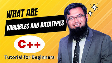 What are Variables and Datatypes | C++ Tutorial for Absolute Beginners in Hindi/Urdu | Lesson 2