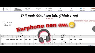 Video thumbnail of "Thil mak chhui sen loh kan Pathian.(thluk 1na) •||• K.H.B 33 •||•"