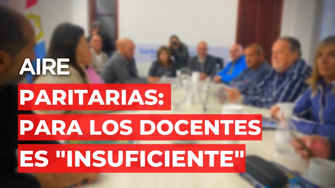 🔴Paritaria docente: la oferta de aumento salarial "es insuficiente"🔴 ...