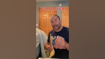 Polyrhythm vs polymeter explained #drums