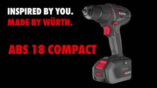 Würth M-Cube ABS 18 Compact Perceuse-visseuse sans fil