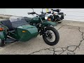 2021 Ural Sidecar Motorcycle Test Drives and Adjustments