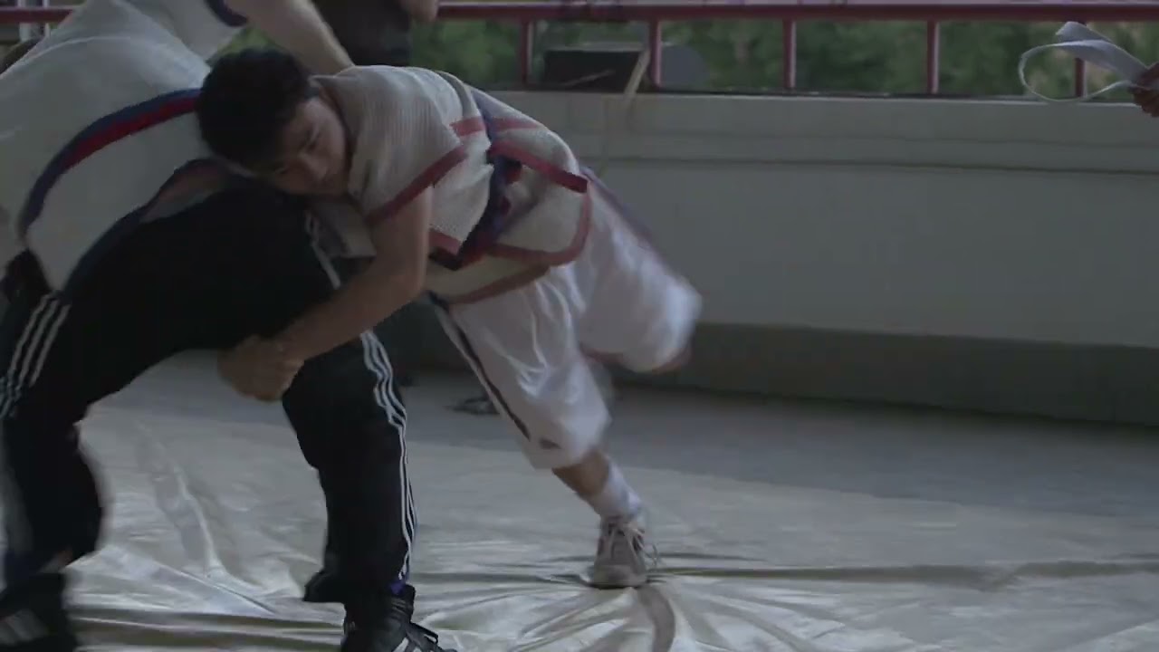 NEW YORK SHUAI JIAO - Shifu Matt Gelfand sparring with students of Shifu Liu in Beijing