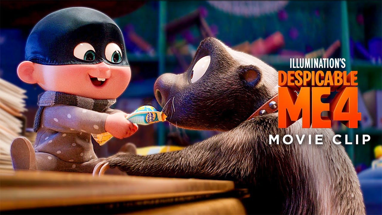 The Honey Badger Attacks Gru And The Minions!