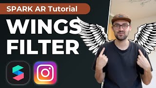 Wings Filter 🦋 | Spark AR Studio Tutorial for Instagram Filters