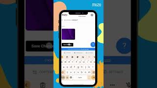 Managing sections on MUZU on mobile