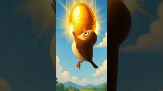 The Hungry Bird and the Golden Seed 🐦💛 | Heart Touching Story” #trending#EmotionalShorts#ViralShorts