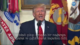 Trump: Işi̇d Lideri Bagdadi Öldü