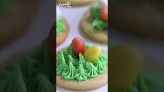 Sugar Cookie Nests #shorts #eastercookies #easter