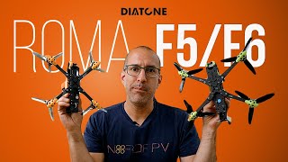 A 6 FPV freestyle drone? Diatone Roma F5 vs F6, Diatones freestyle FPV drone series