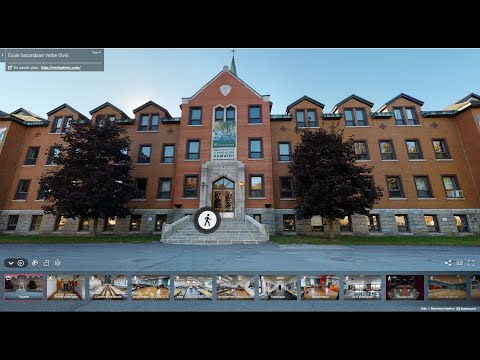 École Secondaire Verbe Divin / Aperçu de la visite virtuelle 360 3D