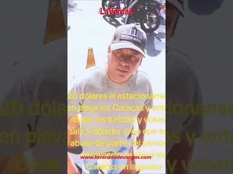 20 dólares por estacionar en Los Caracas 20 dólares por estacionar en Los Caracas
