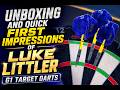 Unboxing and Quick First Impressions of Luke Littler G1 Target Darts