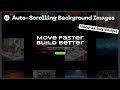 Creating Amazing Hero Section with Auto-Scrolling Images | Elementor Tutorial!