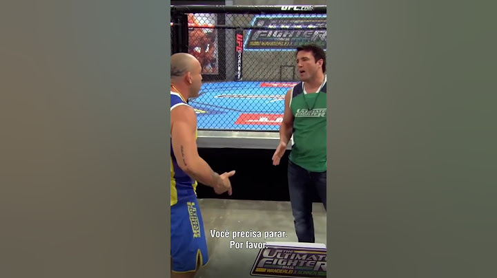Wanderlei Silva and Chael Sonnen in a TUF brawl