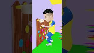 This Cow Do not Love candy, But we Find Solution! - Scary Teacher Family! #scaryteacher3d​ #shorts