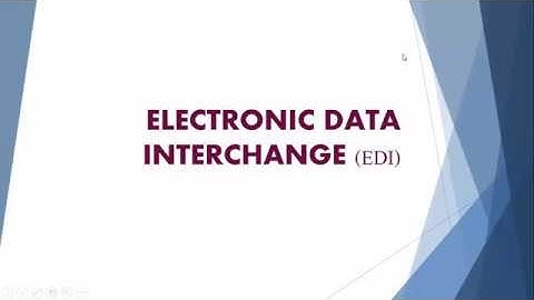 Fundamental of Ecommerce | Lecture-3 BBA-6 sem (FOR Unit-4) EDI, By Supriya Kaushik