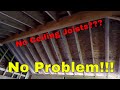 Framing A Cathedral Ceiling | Rafter Overview |MY DIY