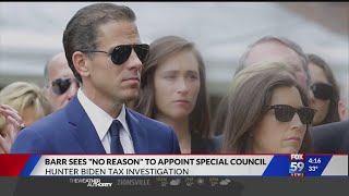 Barr on special counsel for Hunter Biden tax investigation