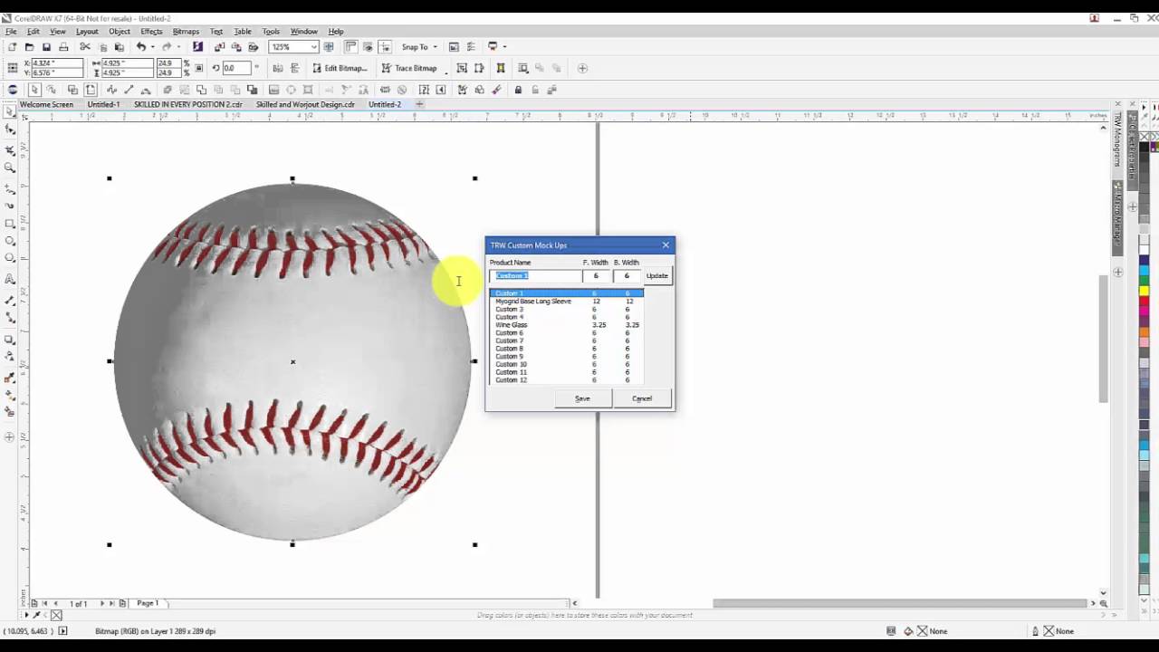 Uploading A Custom Mock Up Product Into The TRW Design Wizard Software 