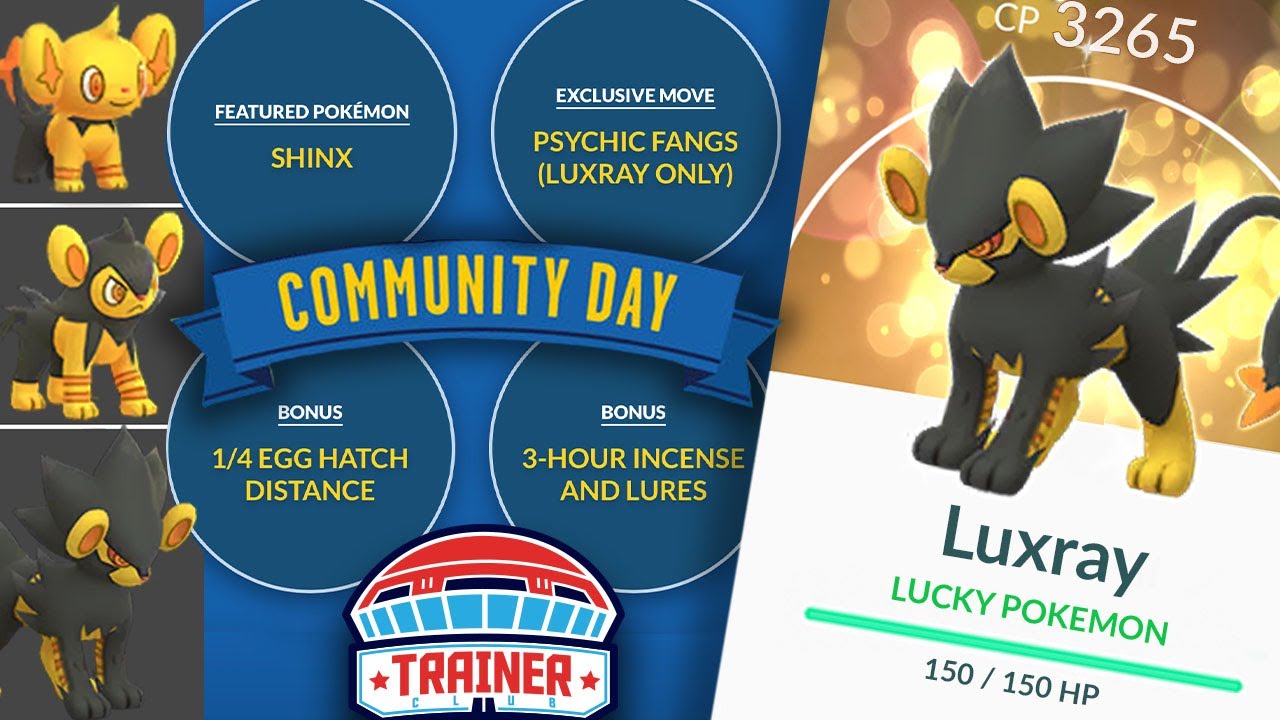 SHINY *SHINX* TIPS for COMM DAY! CLEAR YOUR BAG -1/4 EGG HATCH DIST &  PSYCHIC FANGS | POKÉMON GO