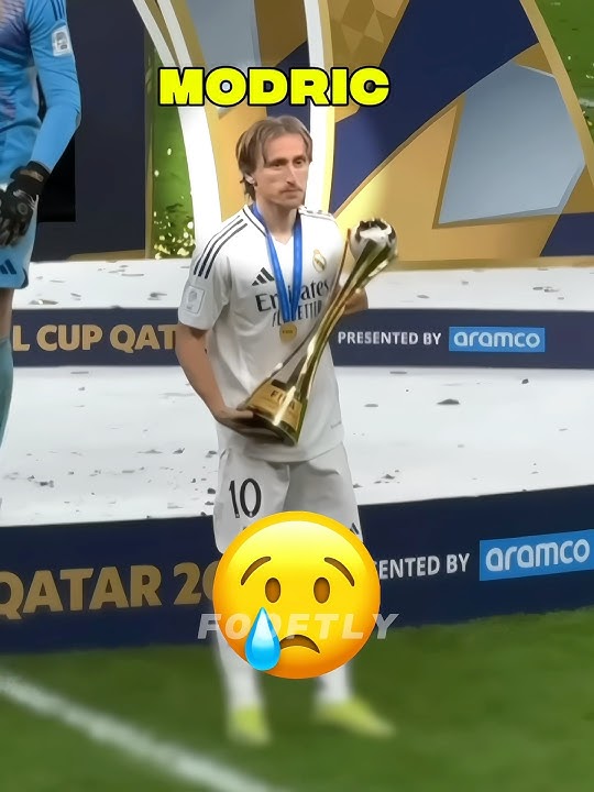 Luka Modric Celebrates Alone Now😢💔