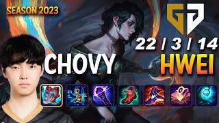 GEN Chovy HWEI vs SYNDRA Mid - Patch 13.24 KR Ranked