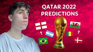 My World Cup 2022 Predictions!