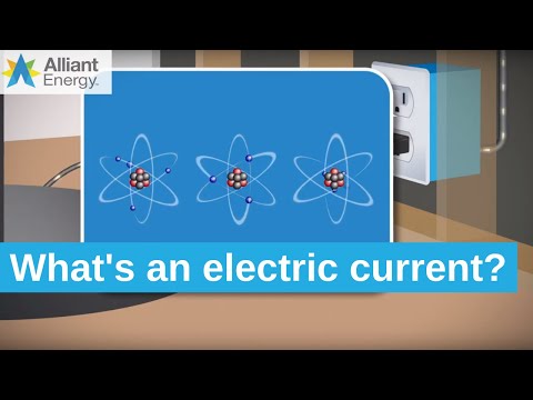 What is an electric current?