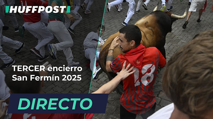 SANFERMINES EN DIRECTO | TERCER ENCIERRO San Fermín 2025