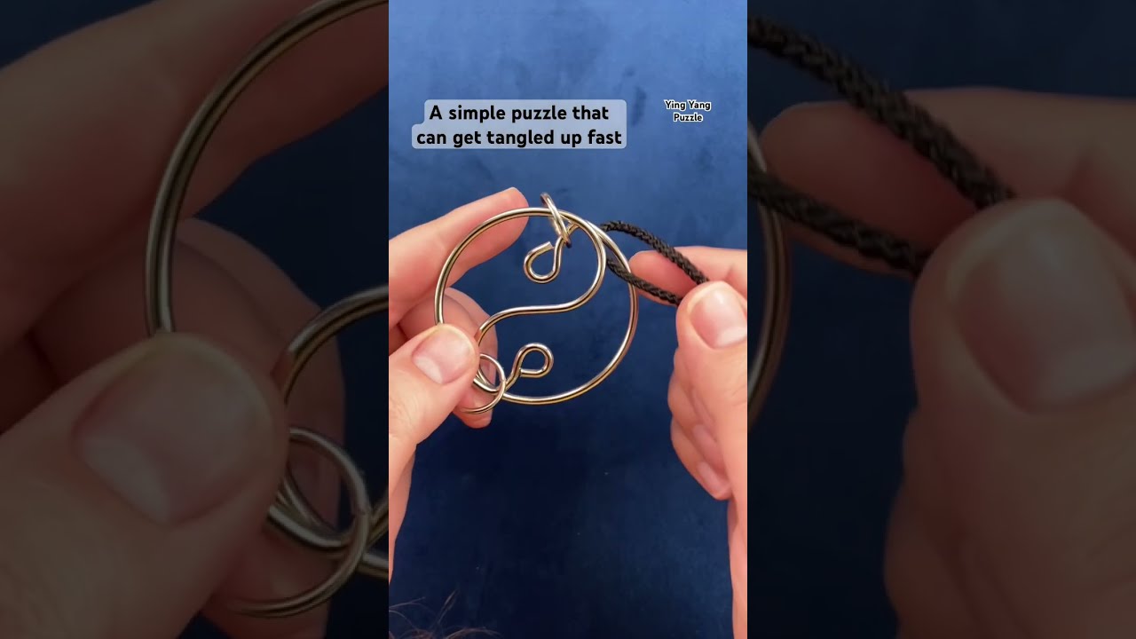 A Simple Puzzle That Can Get Tangled Up Fast Shorts