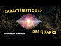 Physique quantique  caractristiques des quarks