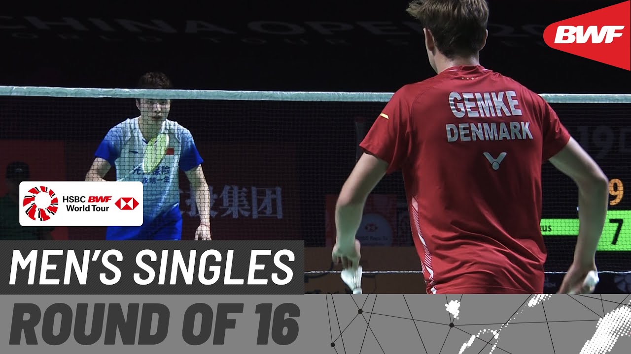 R16 | MS | SHI Yu Qi (CHN) [3] vs. Rasmus GEMKE (DEN) | BWF 2019