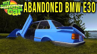 I FOUND AN ABANDONED BMW E30 AND REPAIRED IT - My Summer Car