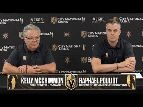 Kelly McCrimmon & Raphael Pouliot Press Conference