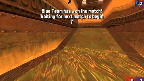 Quake 3 Rocket Arena - intricate steps between vs Clan BRU - ra3map7 - brioadway! POV