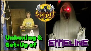 Unboxing and Set-Up of 2023 Spirit Halloween Emmeline Animatronic