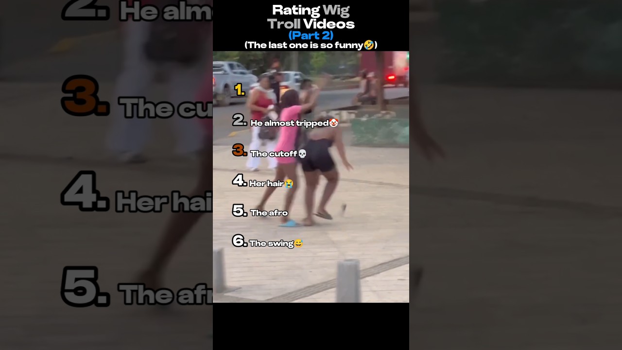 Rating Wig Troll Videos (Part 2) 😏