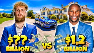 Floyd Mayweather vs Jake Paul - WHO IS RICHER?