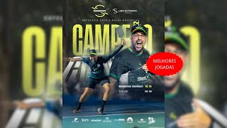 FINAL SINGLE MASCULINA ETAPA LIGA SUPREMO DE PICKLEBALL BELO HORIZONTE (MELHORES JOGADAS)