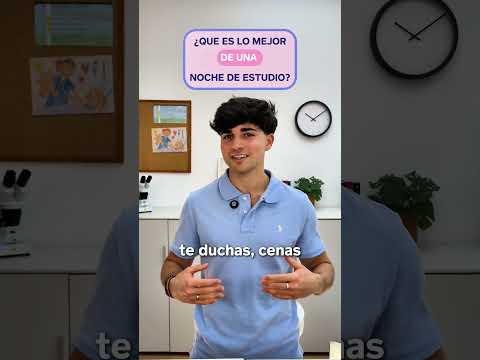 Lo MEJOR de una noche de estudio… ¿es terminarla?