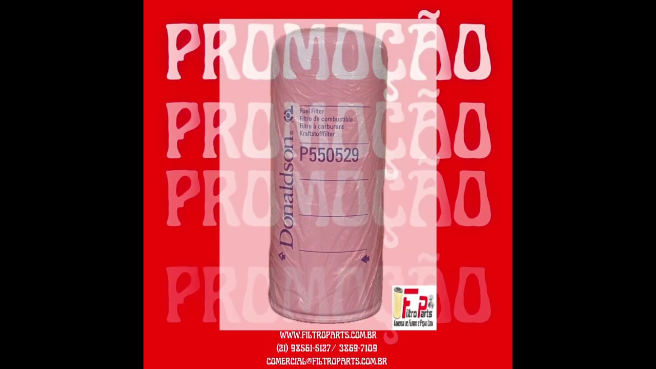 FILTRO DE COMBUSTIVEL DONALDSON P550529 - SOMOS DISTRIBUIDORES DONALDSON
