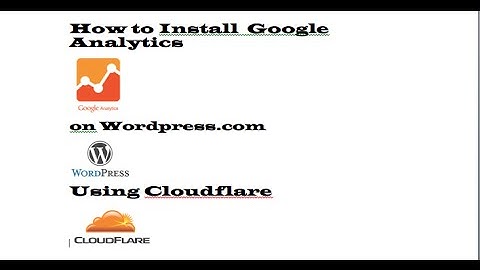 Google Analytics for Wordpress.com