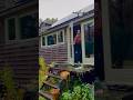 She is living in a tiny house