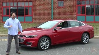 2016 Chevy Malibu 2.0T Premier Test Drive Video Review