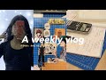 Weekly vlog | Food, watching mha, studying, dressing up and anime journaling |S1 EP1