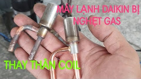 Xử lý máy lạnh Daikin bị nghẹt Gas