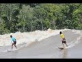 Epic river surfing - Bono Riau