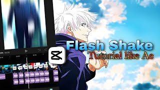 Flash Shake Tutorial on capcut | Ep: 14 | edit like Ae on capcut | capcut tutorial